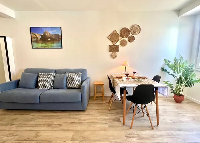 Cor De Mar • Patio • 2 Quartos • Centro Historico Ferienhaus